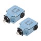 thumbnail image 5 of Interruptor De Límite, 2 Piezas Interruptor De Límite Momentáneo Émbolo De Reinicio Automático Interruptor De Viaje Eléctrico Para Herramienta De Fresado CNC Impresora 3D 250 V 220 V, Protección IP64, 5 of 8