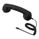 thumbnail image 2 of Auricular de teléfono retro con volumen ajustable para llamadas de teléfonos inteligentes Negro, 2 of 8