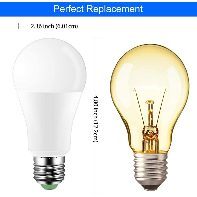 iLC LED Color Changing Light Bulb, 120 Colors, 5700K Daylight White, 70  Watt Equivalent with Remote Control RGBW RGB Daylight and White – Timing