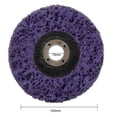 thumbnail image 2 of Grinder Wheel Paint Coating Rust Removal Strip Disc Remover angle grinder Angle Grinder Accessories 100*16mm, 2 of 10