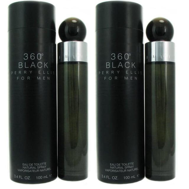Perfume Perry Ellis 360 Black Eau De Toilette, 100 ml, para hombre