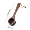 thumbnail image 2 of Hearth & Gear Coffee Spoons Wooden Tablespoon Wooden Coffee Ground Spoon Measuring For Ground Or Tea Soup Cooking Mixing Stirrer Kitchen Tools Utensils 1 Wooden Tea Dinning Room Table Setting round, 2 of 4