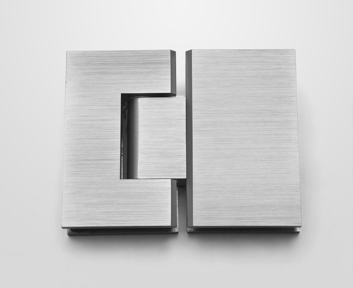 Halo 51 in x 58 in Glass Bathtub Shower Door - Glass Hinge