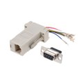 thumbnail image 3 of Customizable Pinout RJ45 to RS232/DB9 Serial Adapter - Low Signal Loss, Anti-Interference Network to 9-Pin Serial Port Converter Module (Size: 4.8x3.2x1.5cm, Weight: 19g), 3 of 6