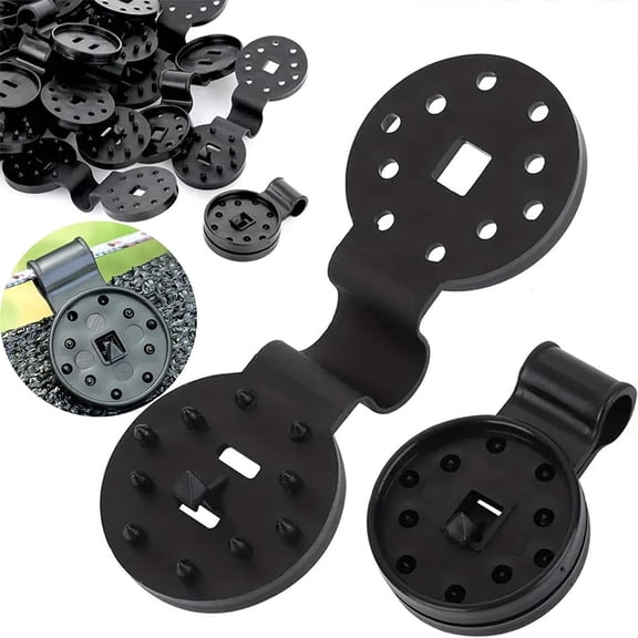 Januofit   Shade Cloth Heavy Duty Lock Grip, 20 Pcs Shade Cloth Clips Windproof Awning Clamp Grip, Universal Garden Plant Clamps for Tarpaulin, Mesh, Canopy, Fence (20)