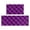 Purple and Black Checkered Pattern, variant on Purple and Black Checkered Pattern Anti Fatigue Kitchen Rugs Set Of 2, Non Slip Washable Decorative Floor Mats for Kitchen Sink Laundry, 17"x30" and 17"x47"