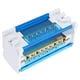 thumbnail image 5 of Caja de conexiones, caja de distribución de terminales, caja de conexiones de bloque de terminales de 2 etapas, caja de distribución de bloque de terminales de riel DIN, rendimiento de alta gama, 5 of 12