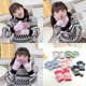 thumbnail image 4 of Guantes de invierno para niños con dibujos de osos tejidos con cinco dedos separados, guantes gruesos y cálidos con forro polar para hombres y mujeres, 4 of 6