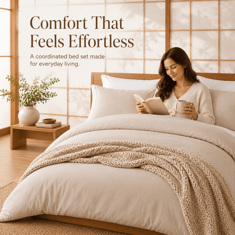 Fullforter Set With Sheets - 7 Pieces Bed In A Bag - Walmart.com