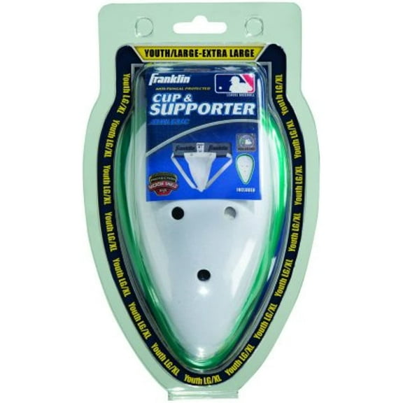 Franklin Sports MLB Youth Pro-Style Cup With Supporter