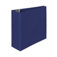 thumbnail image 1 of School Smart 3 in Round-Ring Binder with 2 Pockets, Blue, 1 of 2