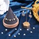 thumbnail image 4 of 1 caja de 30 conectores de perlas blancas, dijes de perlas de agua dulce naturales de oro, dijes de eslabones ovalados, abalorios para hacer joyas., 4 of 6