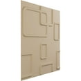 thumbnail image 2 of Ekena Millwork 19 5/8"W x 19 5/8"H Odessa EnduraWall Decorative 3D Wall Panel, UltraCover Satin Smokey Beige (Covers 2.67 Sq. Ft.), 2 of 6