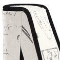 thumbnail image 2 of Benzara BM240367 High Heel Script Shoe Jewelry Box with 2 Hooks, Beige & Black, 2 of 5