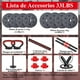 thumbnail image 2 of Juego de Mancuernas Ajustables 7 en 1,Kit de 33LB Pesas y Mancuernas,Set de Mancuernas con Varilla de Conexión, con 4 Modos como Barra, Pesas Rusas, Soporte para Flexiones, 2 of 7