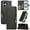 Black, variant on Dteck Magnetic Wallet Phone Case For iPhone 17 with Card Holder and Stand, Shockproof Synthetic Leather Cover with Full Body Protection and Magnetic Clasp, Yellow