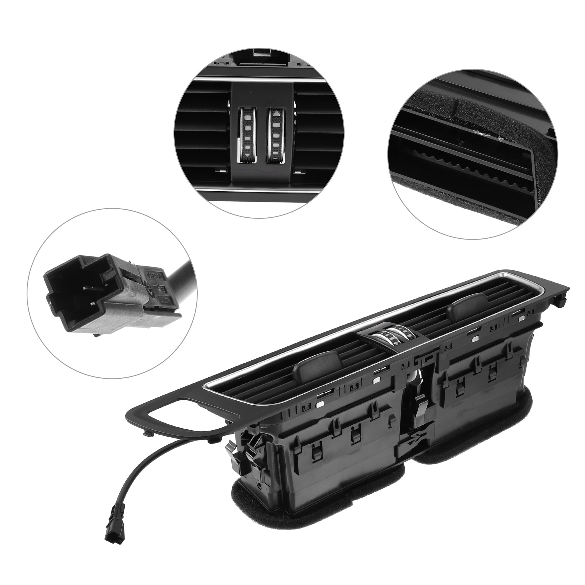 Unique Bargains Car AC Air Vent Assembly for Audi Q5 2009-2012 No.8R1820951L