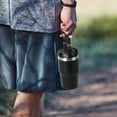 thumbnail image 5 of Ozark Trail 18 oz Insulated Stainless Steel Tumbler with Swivel Handle, Black, 5 of 8