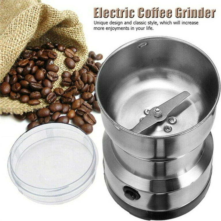 Electric Coffee Grinder Yumystori Electric Spice Grinder 110g
