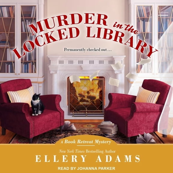Book Retreat Mystery: Murder in the Locked Library (Audiobook)