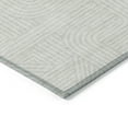 thumbnail image 4 of Addison Rugs Chantille Indoor/Outdoor Transitional Lines Ivory Washable Round Rug, 8' x 8', 4 of 6