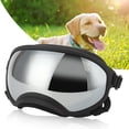 thumbnail image 3 of Lunettes pour Chien Anti-Uv, Forte Résistance aux Impacts, Élastiques Réglables, Grandes Races, Lunettes pour Animaux, 3 of 7