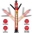 thumbnail image 4 of 10FT Tall Inflatable Tube Man Burger Wacky Wavy Dancing Guy (12''Diameter) for Outdoor Decoration Advertising Business Promotion (Blower Not Included), 4 of 7