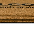 thumbnail image 5 of Mohawk Home Faux Coir Door Mat, Welcome-ish, Natural, 1' 6" X 2' 6", 5 of 5