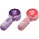 thumbnail image 1 of Mini handheld fan, portable personal pocket fan, 3-speed wind speed, USB rechargeable, suitable for outdoor home 2PCS), 1 of 4