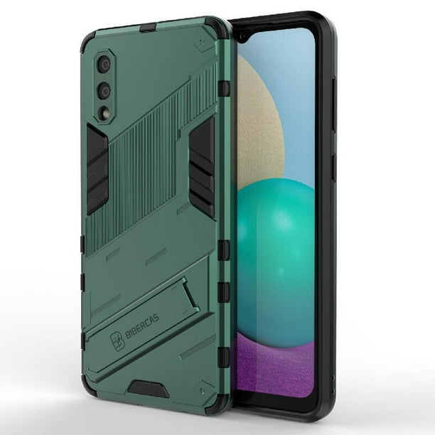 Funda para Samsung Galaxy A02 Protección A Prueba De Golpes Con Soporte De TPU Duradero Y Práctico