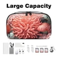 thumbnail image 3 of Coral Travel Organizer Waterproof Oxford Cloth Storage Pouch for Small Electronics, Hard Drive, and Cable Bag, 3 of 6