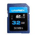 thumbnail image 2 of Unirex - Flash memory card - 32 GB - UHS Class 1 / Class10 - SDHC, 2 of 2