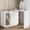 White, variant on Heynemo Makeup Vanity Desk, Extendable Corner Vanity Makeup Table with 3 Drawers & 1 Door, Modern Dressing Table for Bedroom, Vanities for Women/Girls Bedroom (without Mirror)