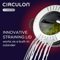 thumbnail image 6 of Circulon Symmetry Hard-Anodized Nonstick Casserole Pan with Lid, 5.5-Quart, Black, 6 of 9