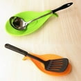 thumbnail image 4 of 4Pcs/Set Kitchen Silicone Spoon Rest Heat Kitchen Utensil Rest Spoon Holder Colorful Spatula Holder Rest Kitchen Tool/ 4Pcs Mixed Color Silicone Kitchen Utensil Holders And Spoon Pads, 4 of 7