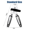 thumbnail image 6 of Emlimny Can Opener, 3 in 1 Can Opener Manual Anti-Slip Grip Can Opener Smooth Edge, Heavy Duty Can Openers, Black, 6 of 7
