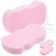thumbnail image 4 of Baby Body Scrubbers 4Pcs Violet Supple Bathing Sponges Enhanced Cleaning Comfort for Cleaning Use, 4 of 5