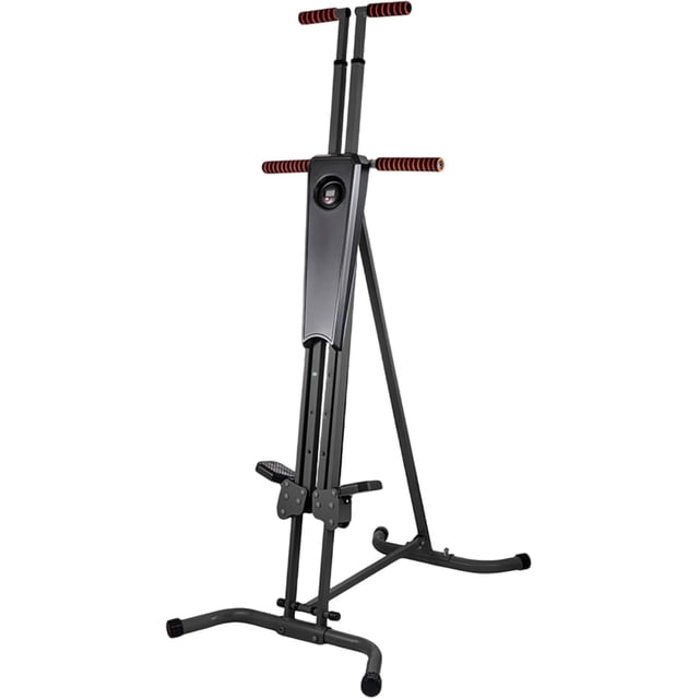 Escaladora para Ejercicio Bluelander, 4 Niveles de Ajuste, Escaladora Plegable, Portátil, Elíptica