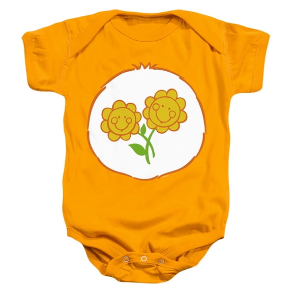 Care Bears Friend Belly Unisex Infant Snap Suit for Baby (24 Months) Gold