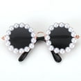thumbnail image 1 of Lindas gafas de sol para perros, gafas de sol con perlas para perros, accesorios para disfraces de perros para fiestas pequeñas y medianas, 1 of 5