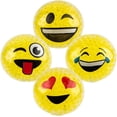 thumbnail image 4 of Yellow 2.25" Squeezy Bead Emoticon Balls (12 Pack) Random Pick, Game Prize, Stress Relief, 4 of 5