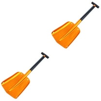 Raindrops 2 pcs Car Shovel Outdoor Folding Snow Shovel Snow Removal Tool for Travel