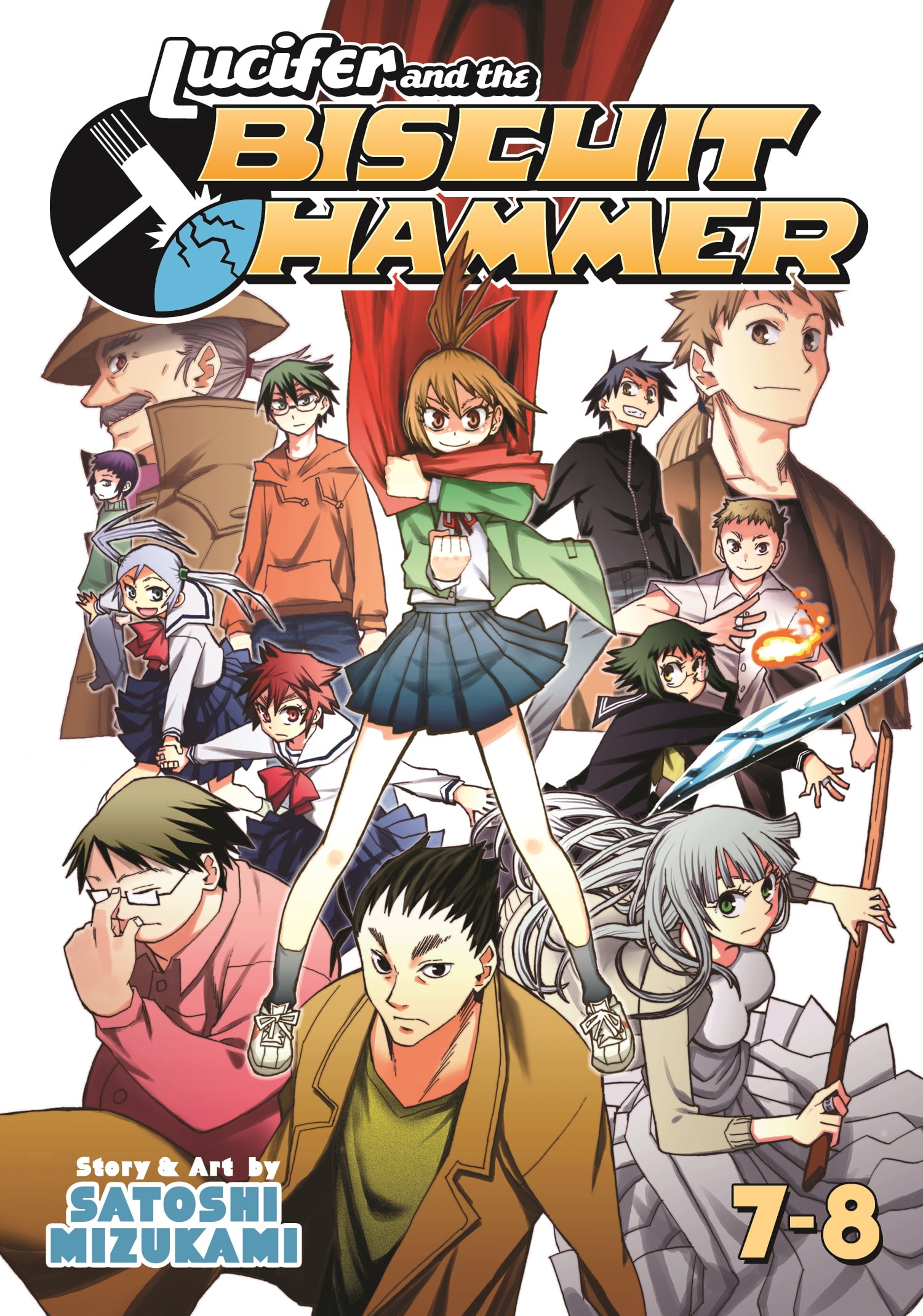 Lucifer And The Biscuit Hammer Manga Lucifer and the Biscuit Hammer Vol. 7-8 - Walmart.com - Walmart.com