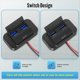thumbnail image 3 of 4piezas Salida USB 36W Dual QC3.0 de Carga Rápida 12V 24V RV Panel de Interruptor Cargador de Automóvil para Marino ATV Motocicleta, 3 of 5