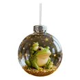 thumbnail image 2 of Exquisite Spherical Three Dimensional Christmas Frogs Ornament Home Decoration Round Hanging Ornament, 2 of 6