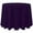 Purple, variant on Ultimate Textile (2 Pack) Cotton-feel 96-Inch Round Tablecloth - for Wedding and Banquet, Hotel or Home Fine Dining use, Light Pink