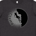 thumbnail image 4 of Inktastic Rock Climbing Silhouette Youth T-Shirt, 4 of 5