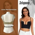 thumbnail image 3 of Low Back Bras For Women-seamless Deep U Plunge Backless Bras Convertible Multiway Low Cut Open Back Bra Halter Bras, 3 of 4