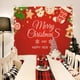 thumbnail image 3 of Tapiz de tela para decoración de fiestas navideñas, póster de saludos navideños, 3 of 6