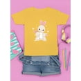 thumbnail image 3 of Bunny Mom And Babies T-Shirt Juniors -Image by Shutterstock,  Medium, 3 of 4
